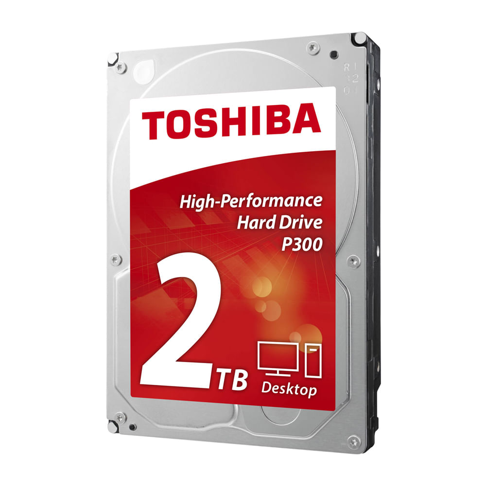 Toshiba 2Tb 7200 ( P300) Interno Retail - Polux