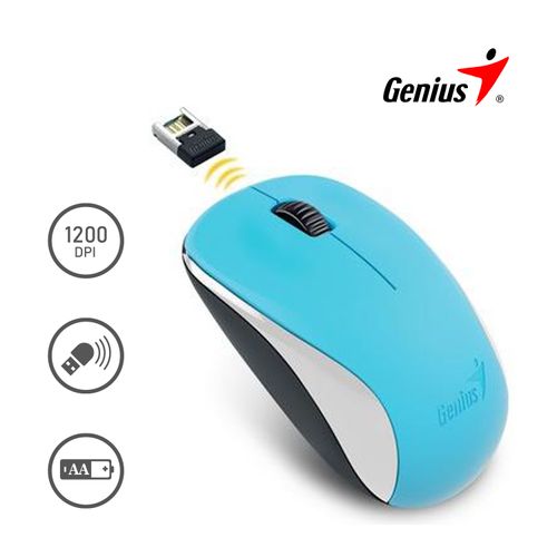 Mouse-Genius-NX-7000-Inalambrico-Azul
