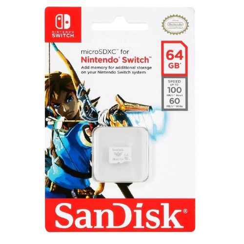 memoria-sandisk-micro-sd-nintendo-switch-64gb