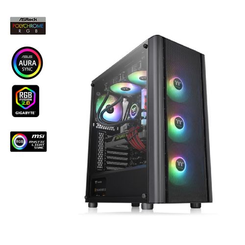 Chasis-Thermaltake-V250-TG-ARGB-Air---3-Ventiladores-ARGB-120mm