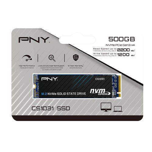 Disco-Duro-SSD-Interno-PNY-500-GB-M.2-2280-NVMe-Gen3x4