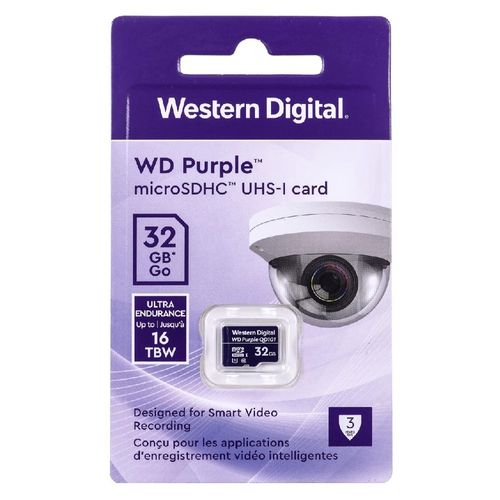 Memoria-Western-Digital-Micro-SD-Purple-32-GB