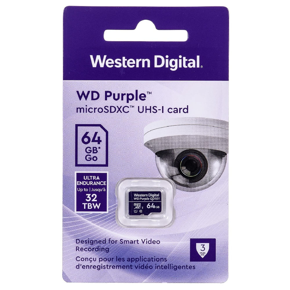 Memoria-Western-Digital-Micro-SD-Purple-64-GB-4