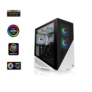 Chasis-Thermaltake-Divider-370-TG-Snow-ARGB----3-Ventiladores-ARGB-120mm