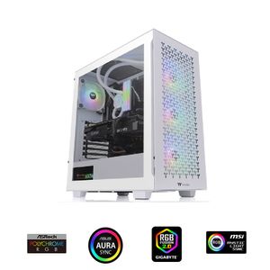 Chasis-Thermaltake-V350-TG-ARGB-Air-Blanco---3-Ventiladores-ARGB-120mm